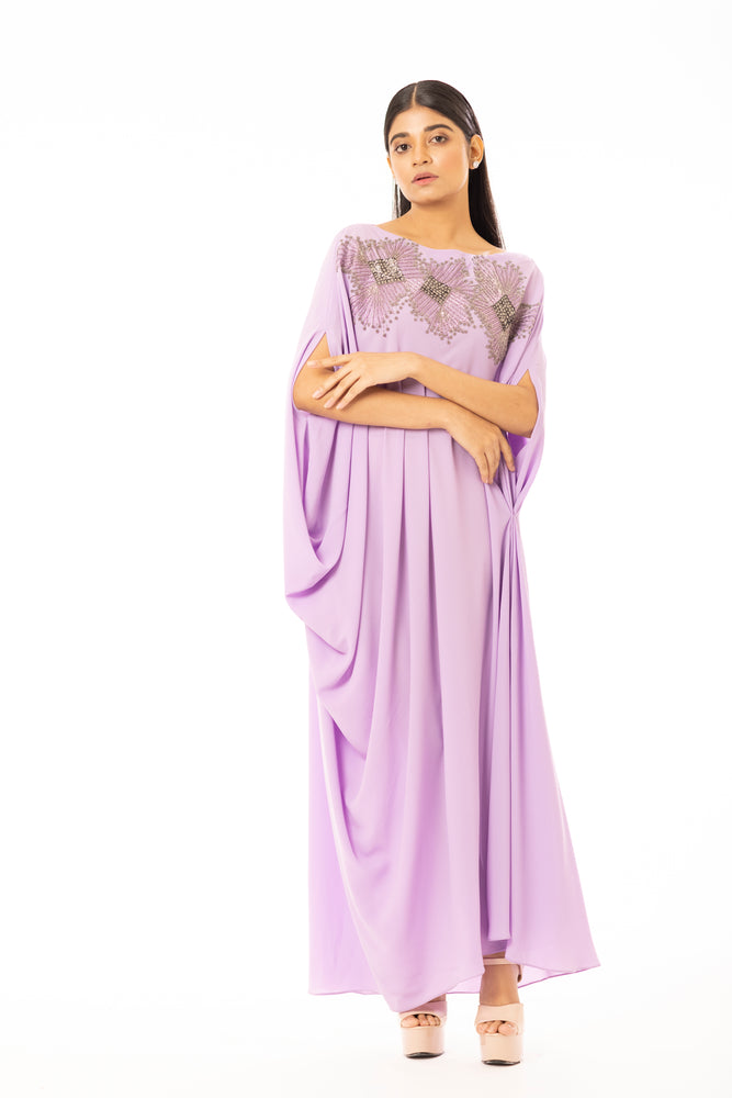 One Sided Drape Dress