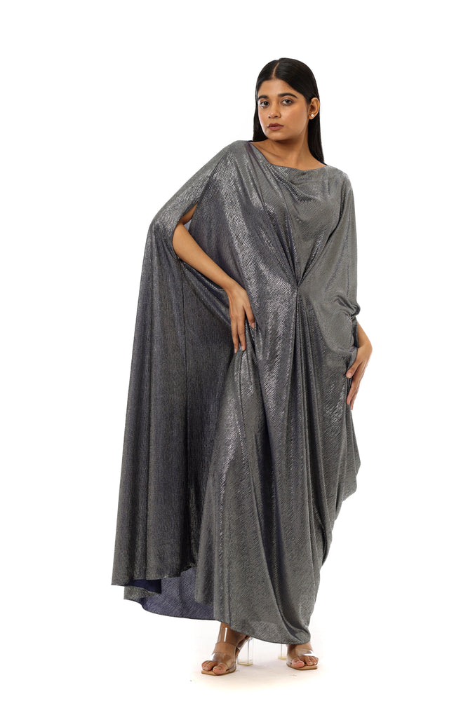 One Sided Drape Dress